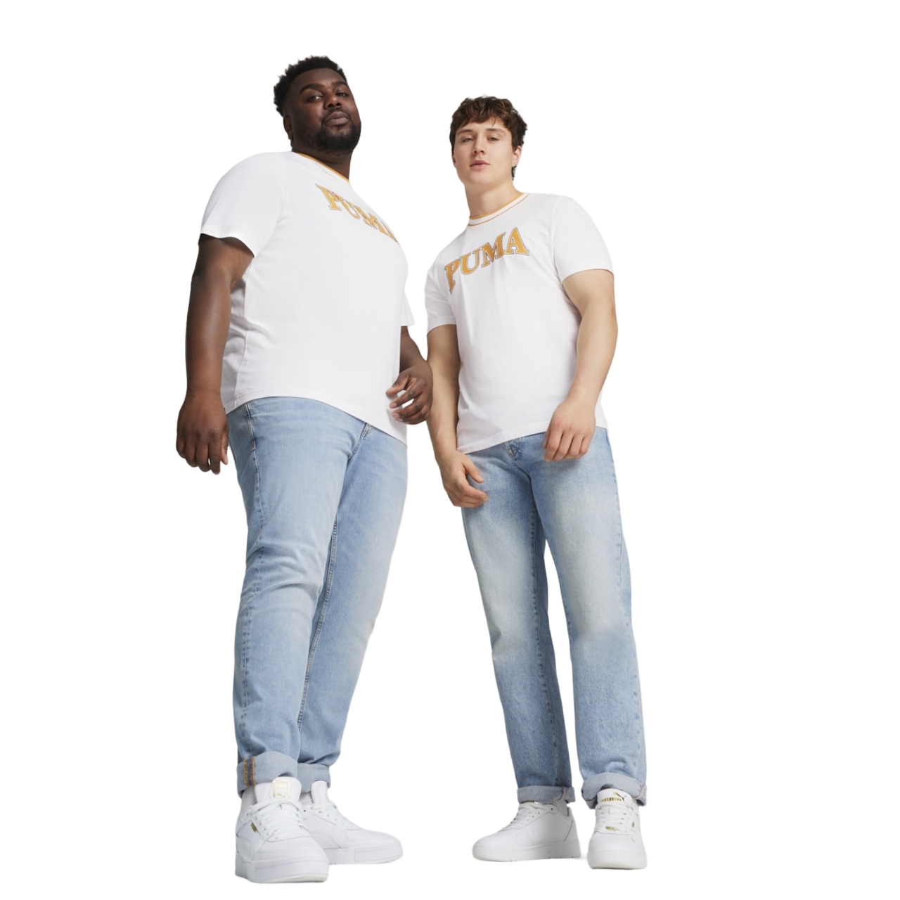 Puma t-shirt squad big graph puma white 678967 02
