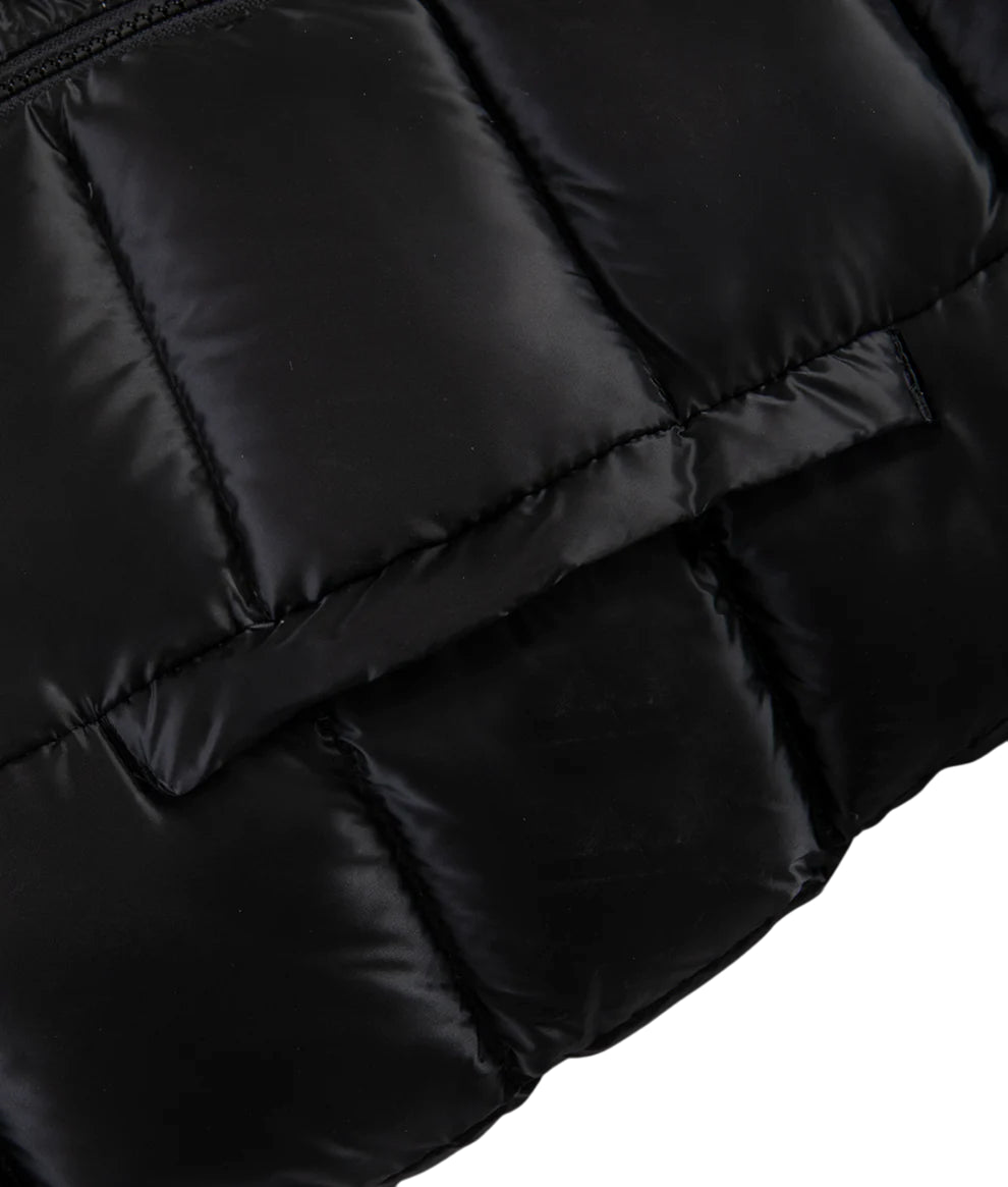 RefrigiWear Piumino Long Mead Fur Jacket W98118 Nero - tasca