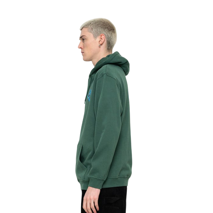 Santa Cruz Green Screaming Hand Chest Kangaroo Pocket Hoodie