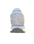 Logo Saucony Originals vintage su tallone sneakers Jazz O' grigio donna