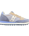 Sneakers donna Saucony Jazz O' S1044-723 grigio con pelle scamosciata e inserti nylon