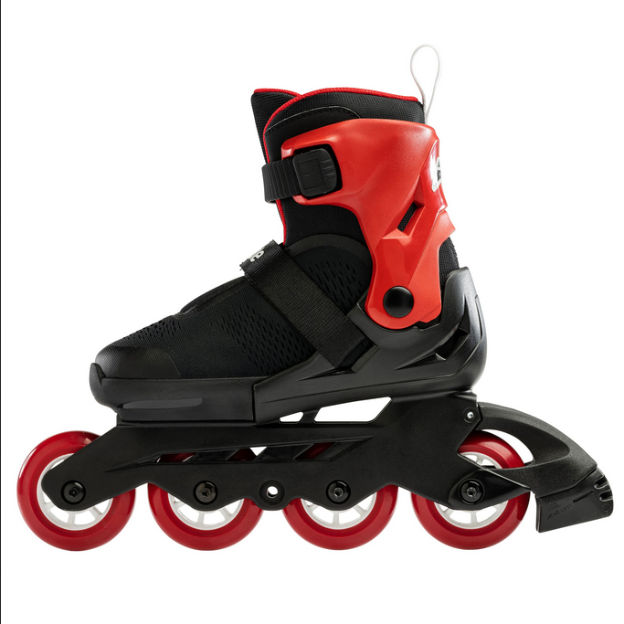 Rollerblade inline skate for boys Microblade Free 07221800741 red-black