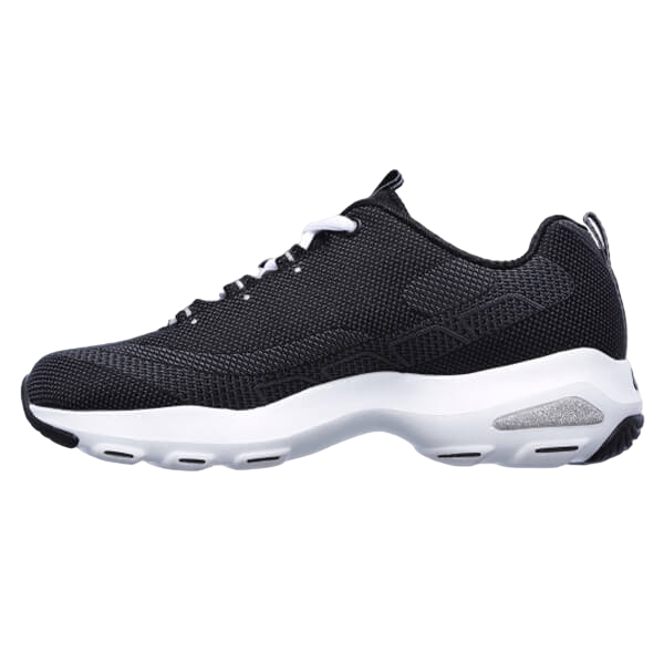 Skechers scarpa sneakers da donna D'Lites Ultra 12283/BLK nero