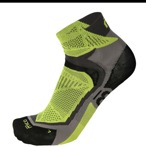 Mico calza run corta extralight weight X-Performance CA01287 605 antracite giallo fluo