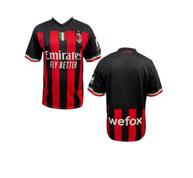 Milan Maglia Replica Rossonero MILREP22