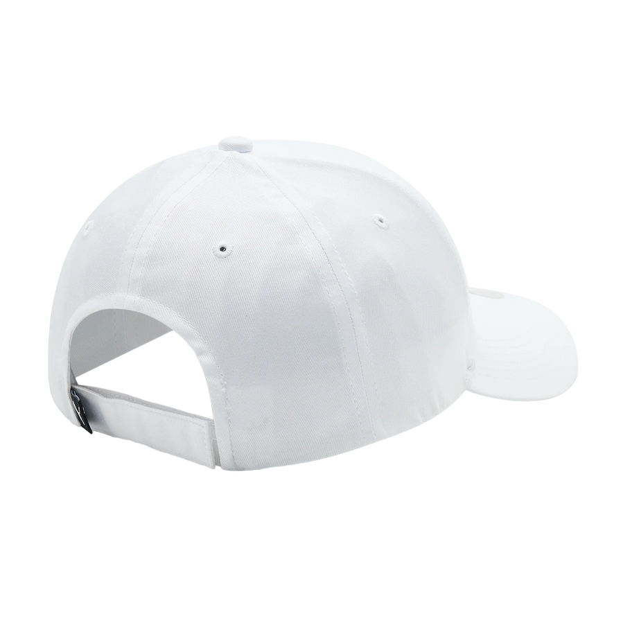 Puma cappello con visiera e logo metallico 021269 60 bianco
