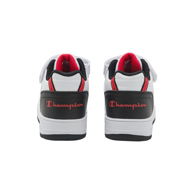 Champion Rebound Alter Mid children's high sneaker shoe S32724 WW012 white-black-red