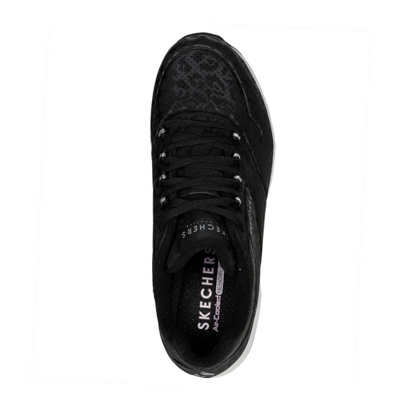 Skechers shoe Uno 2 In Kat Neato 155642/BLK black women's sneakers