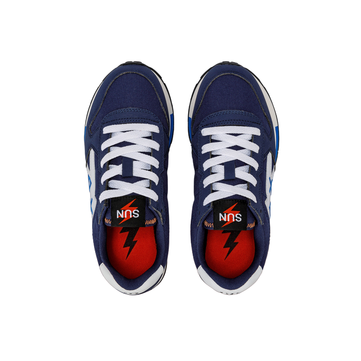 Sun68 scarpa sneakers da ragazzo Jaki Niki Solid Z43321T 07 blu