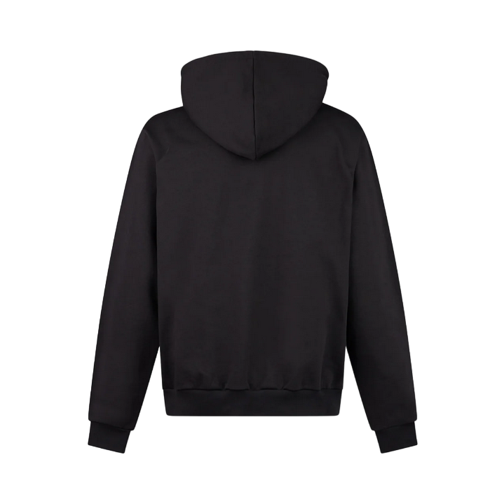 Phobia men's hooded sweatshirt with gray lightning print PH00411GRIGIO black