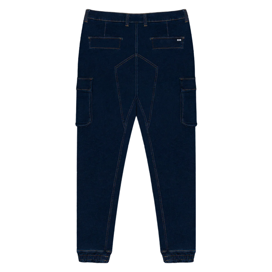 Dolly Noire Denim Cargo Long Pants pa903-pd-01 blue