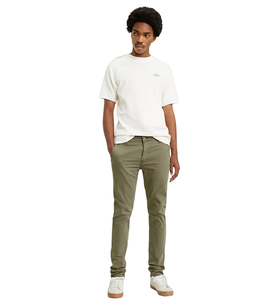 Levi's pantalone casual da uomo Khalid per Levi’s XX Chino 171990001 verde oliva
