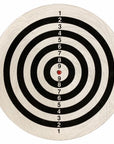 Abbey Set Bersaglio bifacciale a muro Darts Flock II 52AL con 6 freccette, superficie in flock anti-rimbalzo e design bifacciale per doppio divertimento