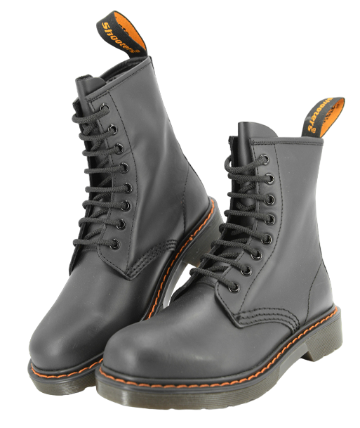 Shooters anfibio alla caviglia da donna S883-05 nero