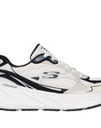 Profilo esterno Skechers Edgeride NTBK con logo Skechers e design specifico per running donna