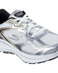 Skechers Scarpe Running Donna GO RUN Consistent 2.0 Volt 128633/WSBK Bianco