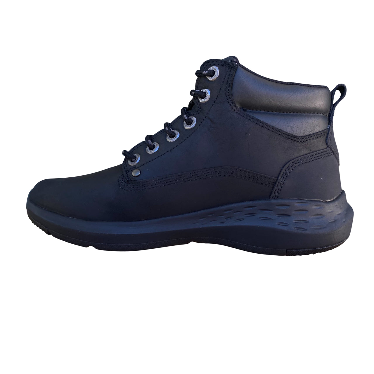 Skechers Scarpe Uomo Relaxed Fit: Parson – Ederic Nere 205175/BLK - laterale