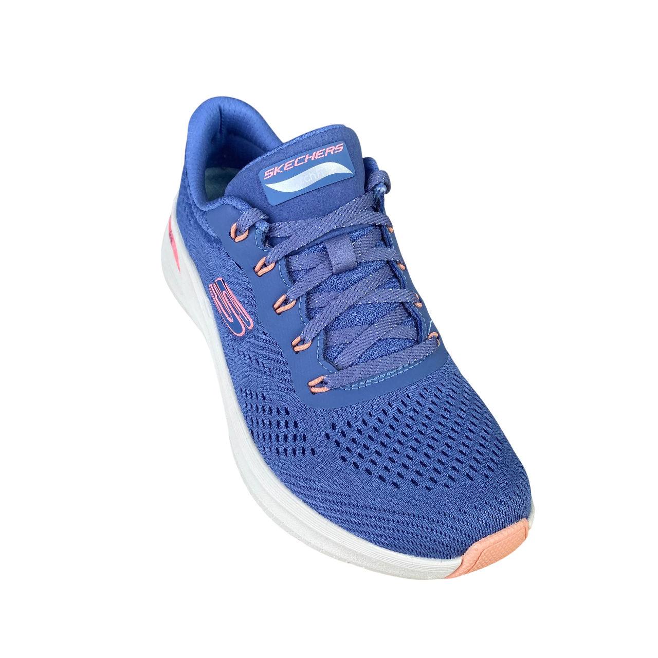 Skechers scarpa sneakers da donna Arch-FIt 2.0 Big League 150051/BLPK blu-rosa