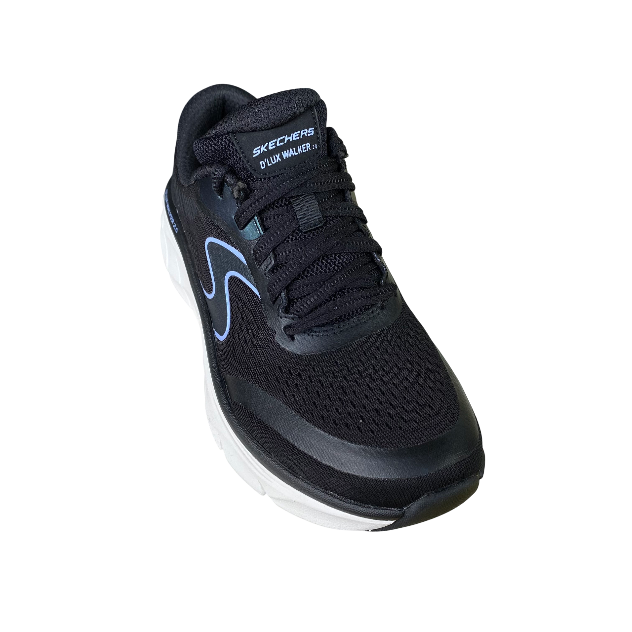 Skechers scarpa sneakers da donna D'Lux Walker 2.0 Active Pace nero-lavanda