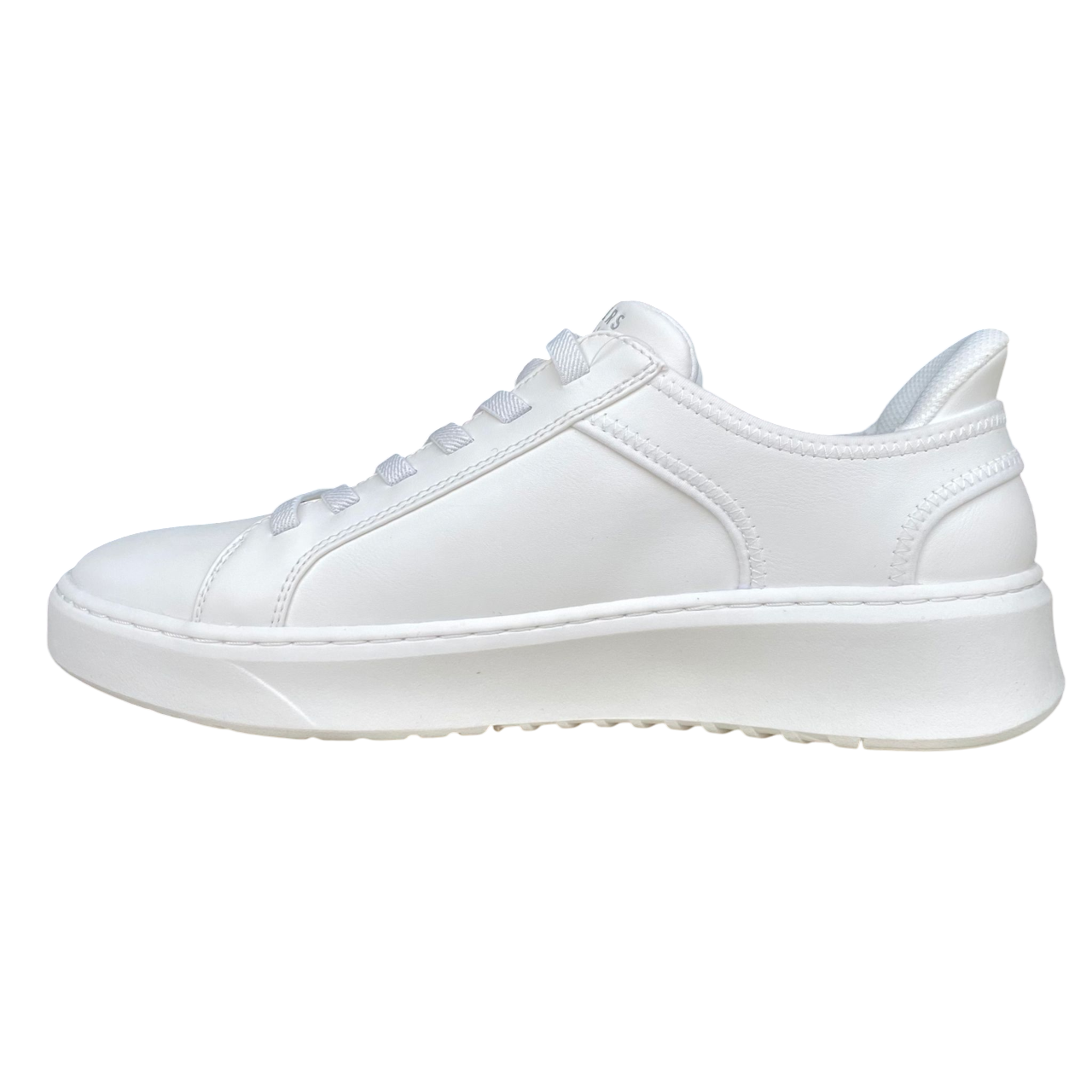Skechers scarpa sneakers da uomo Slip-ins Court Break Double Vented 183177/WHT bianco