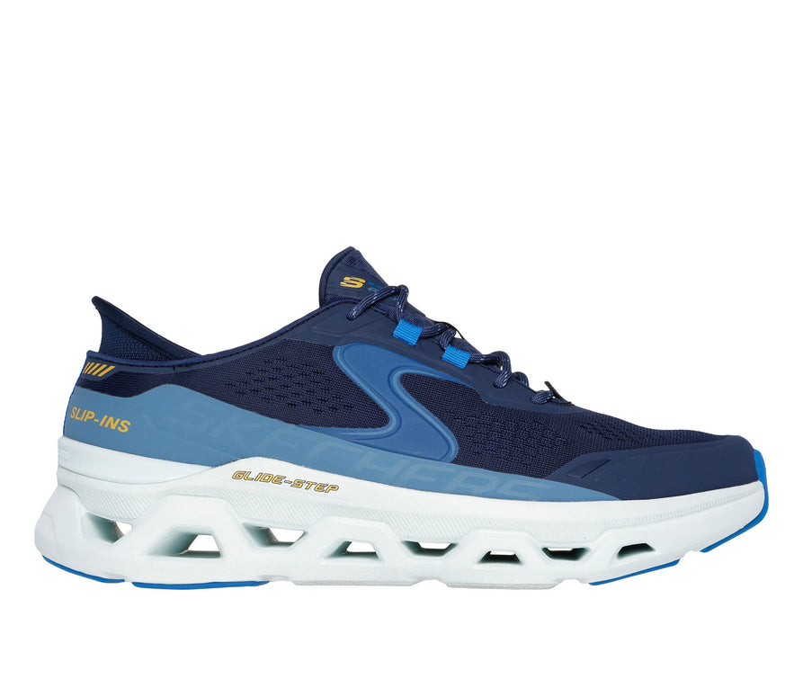 Skechers scarpa uomo Slip-ins Glide-Step Altus 232921/NVBL blu principale sportiamoweb.it
