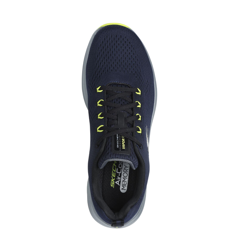 Skechers scarpa da ginnastica da uomo Vapor Foam 232625/NVLM blu-limone