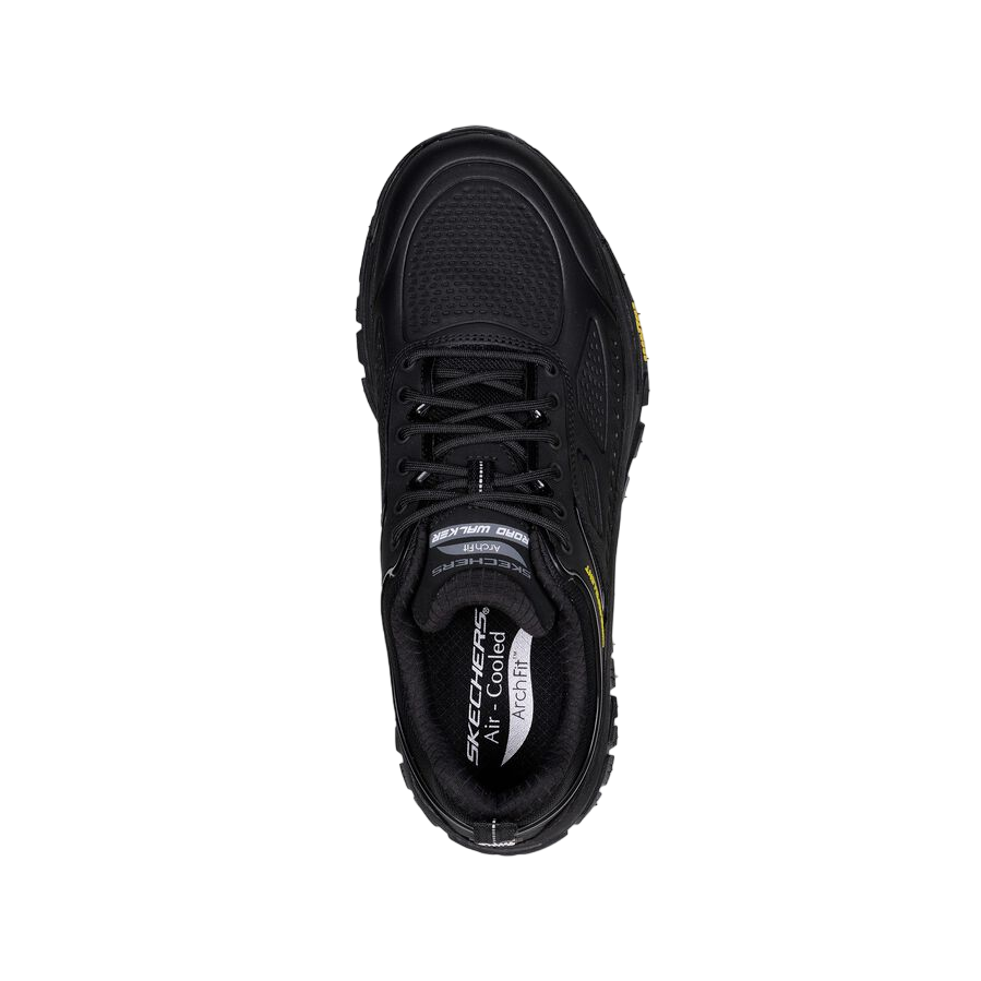Skechers scarpa da outdoor da uomo Relaxed Fit Arch Fit Road Walker Recon 237333/BBK nero
