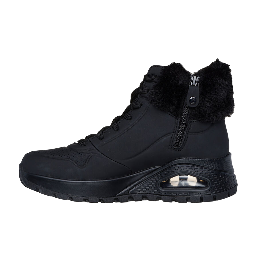 Skechers scarpa sneakers alta da donna Uni Rugged Fall Air 167274/BBK nero
