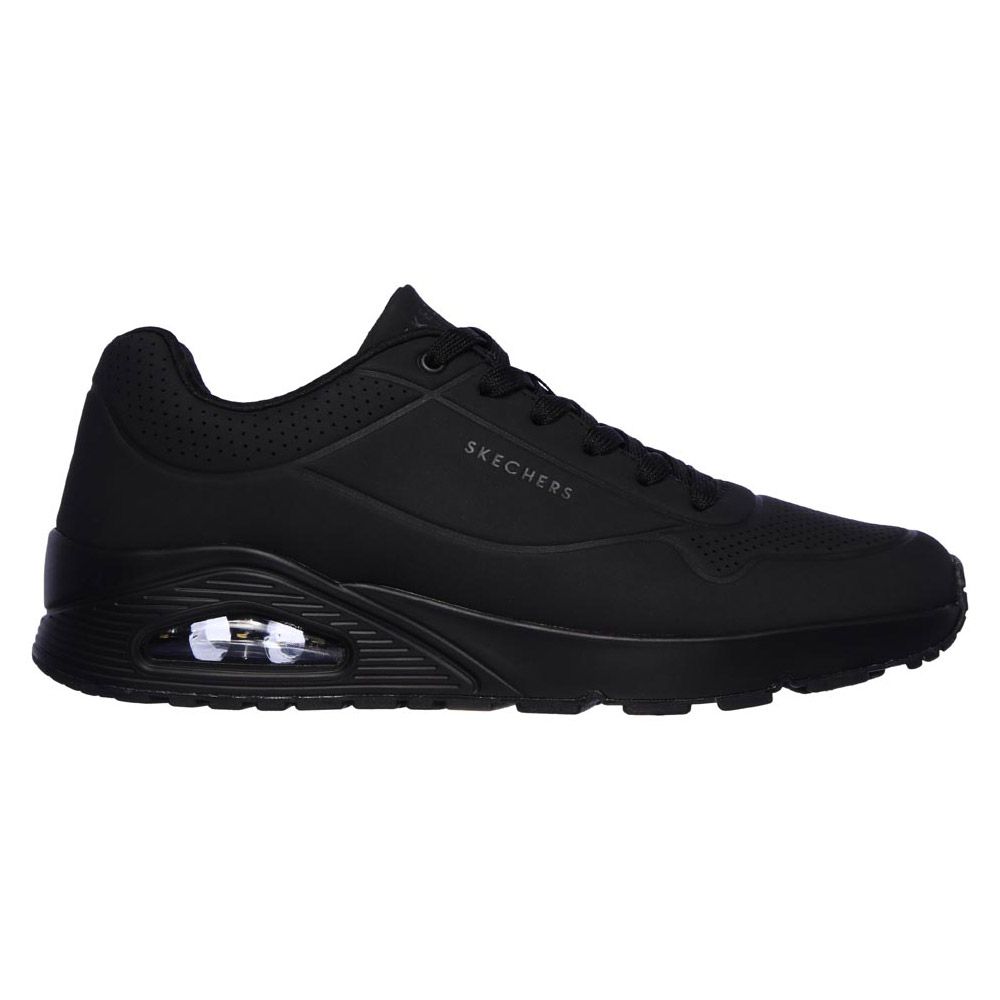 Skechers scarpa sneakers da uomo Uno Stand On Air 52458/BBK nero