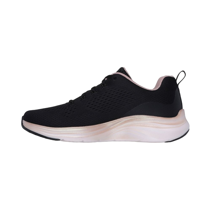 Skechers scarpa sportiva da donna Vapor Foam Midnight Glimmer 150025/BKRG nero-rosa oro