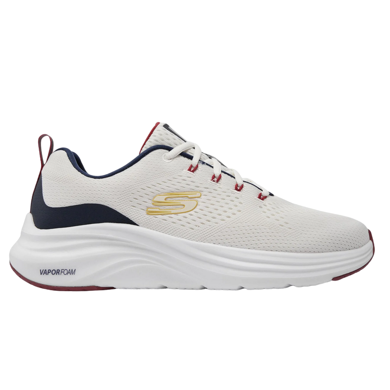 Skechers scarpa sportiva da uomo Vapor Foam 232625/WNVR bianco-blu-rosso