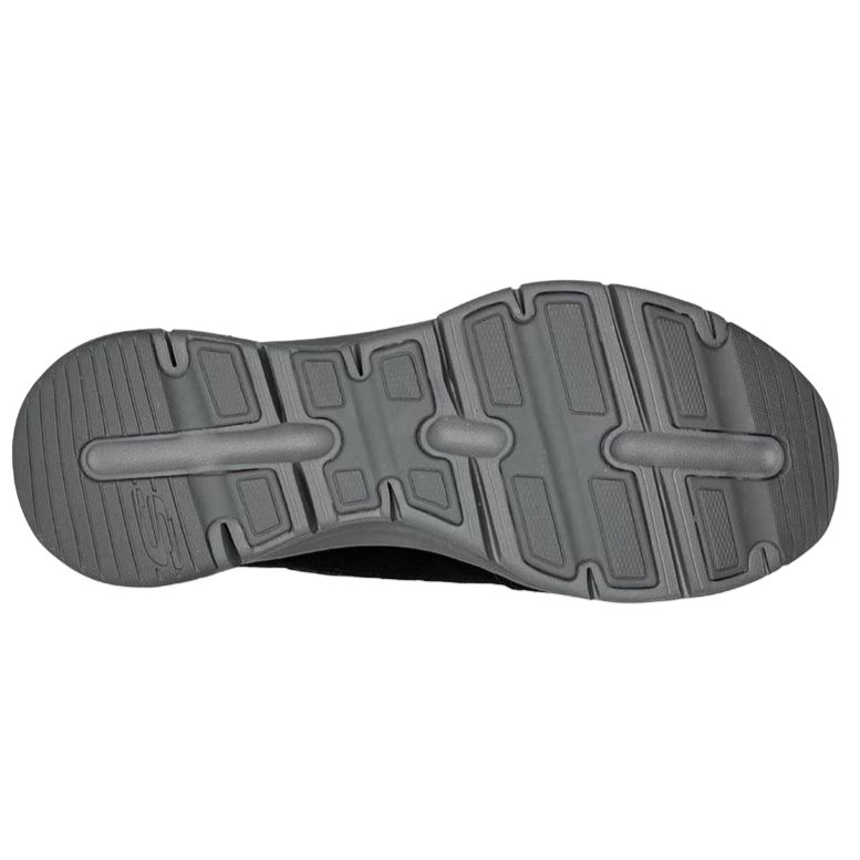 Skechers scarponcino Idrorepellente da donna Arch Fit Smooth Comfy Chill 167373/BLK nero