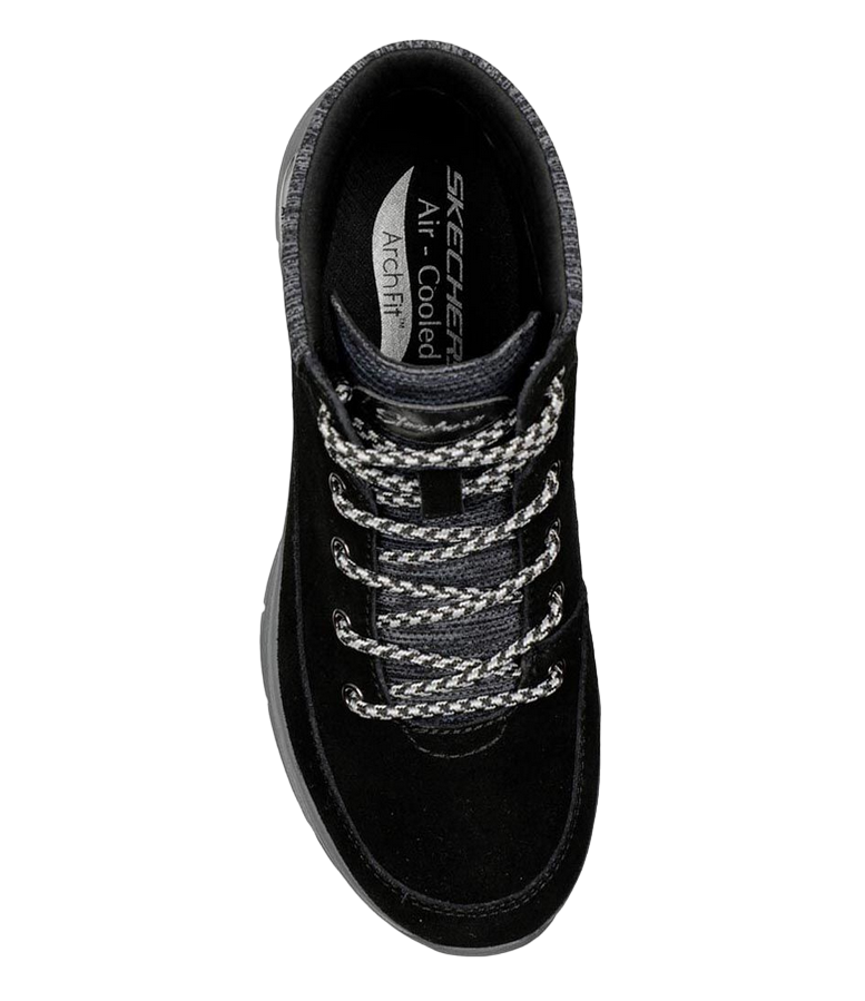 Skechers scarponcino Idrorepellente da donna Arch Fit Smooth Comfy Chill 167373/BLK nero