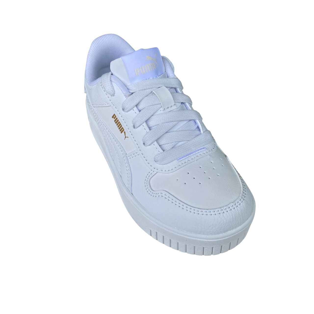 Sportiamo_Puma scarpa sneakers junior Carina Street 3983846-01 bianco-oro2