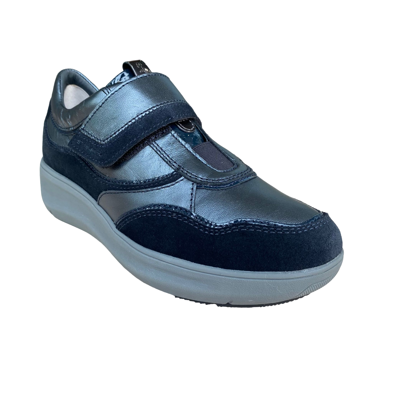 Stonefly Scarpa con chiusura a velcro da donna Rock 31 221576 COZ blu scuro