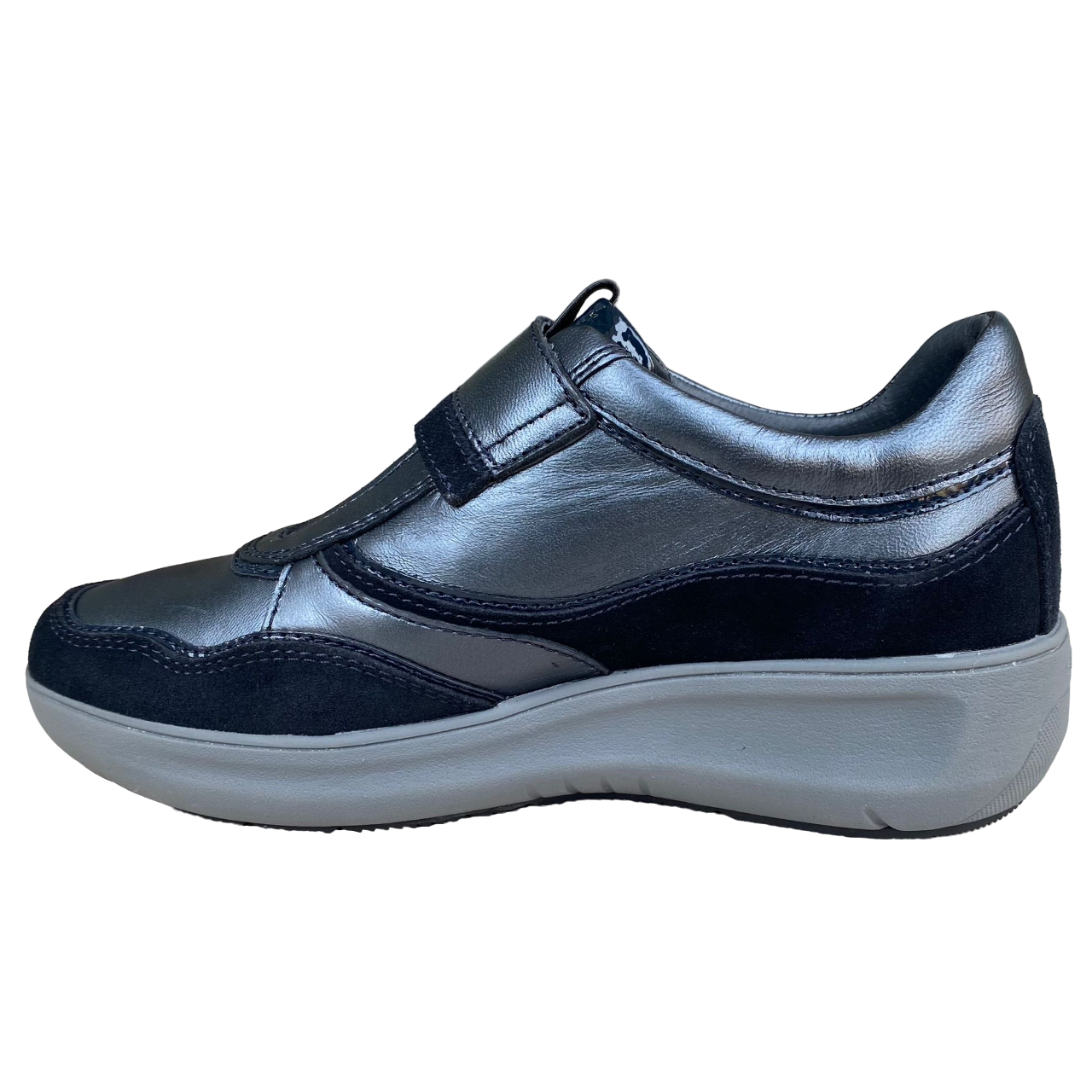 Stonefly Scarpa con chiusura a velcro da donna Rock 31 221576 COZ blu scuro