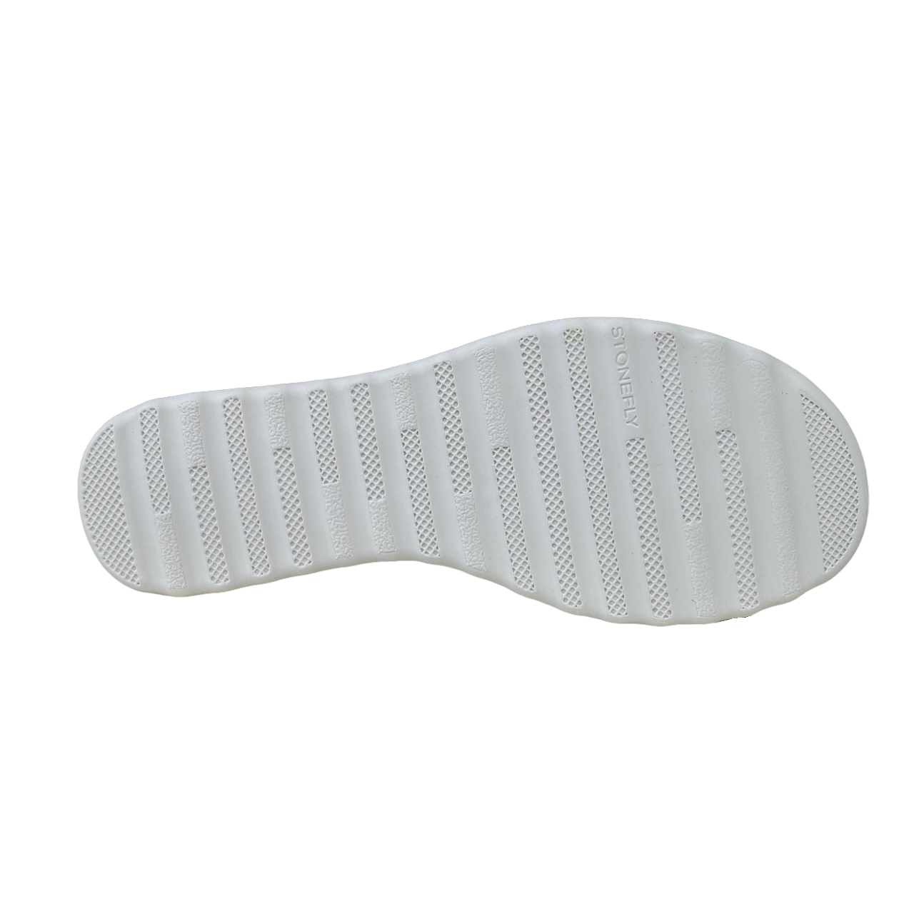 Stonefly sandalo con zeppa da donna Parky 24 220895 849 bianco-argento3