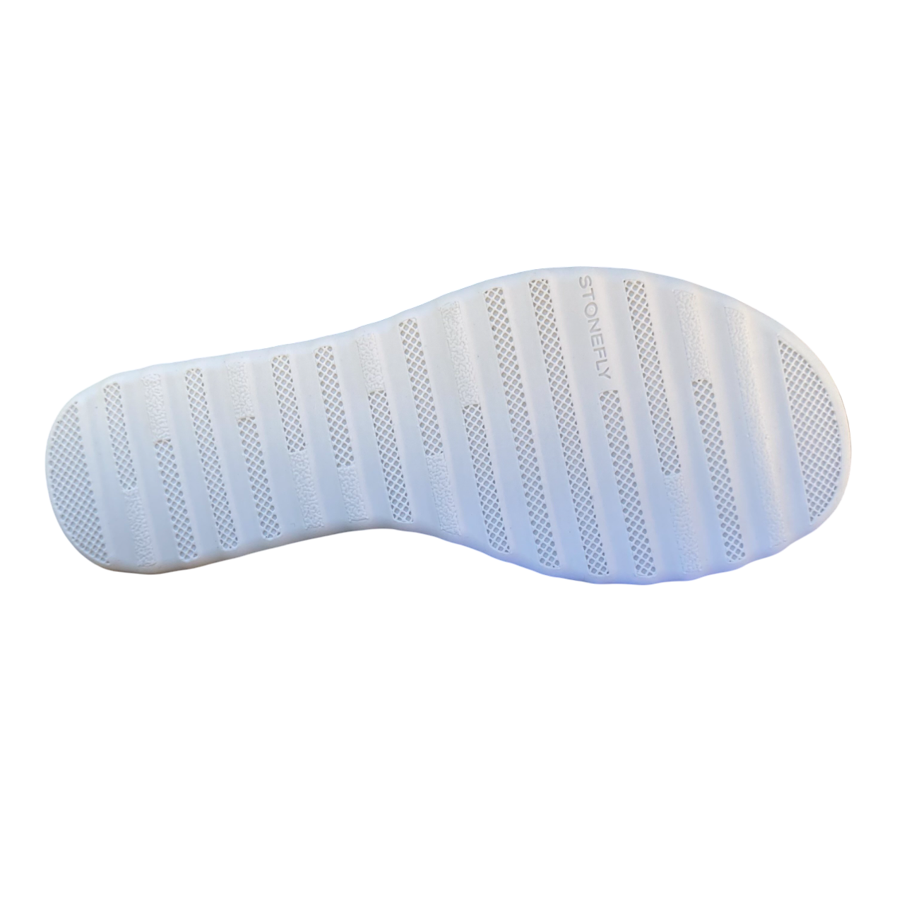 Stonefly sandalo da donna con zeppa e applicazioni sula fascia Parky 34 222412-151 bianco