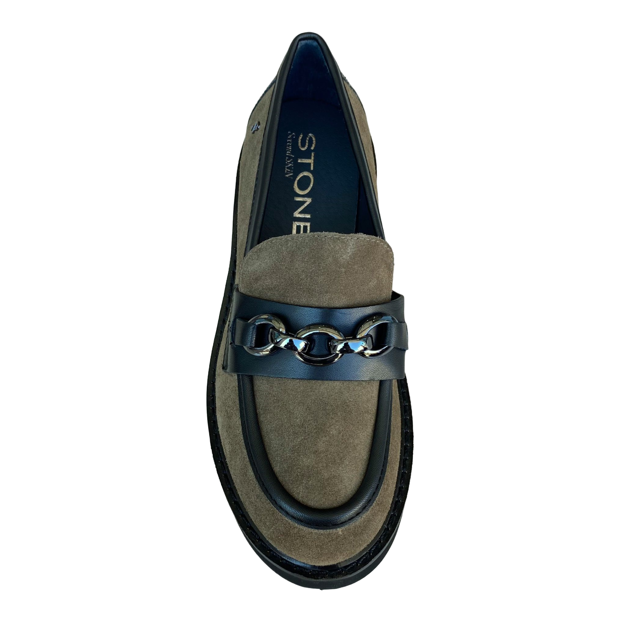 Stonefly mocassino da donna Tessa 221626 273 verde edera