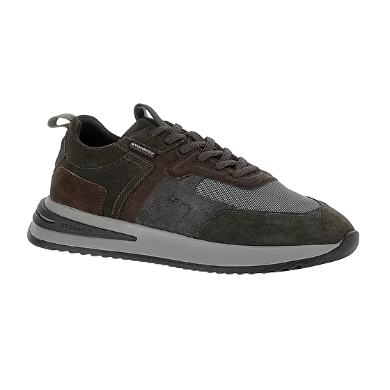 Stonefly scarpa casual da uomo 220300 BE0 grigio-marrone