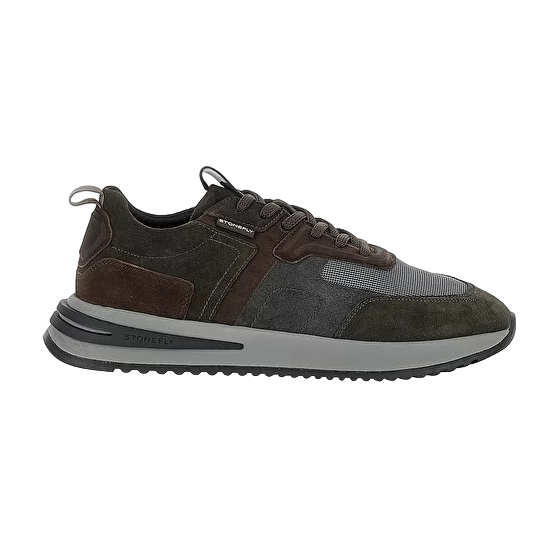 Stonefly scarpa da uomo 220300 BE0 grigio-marrone