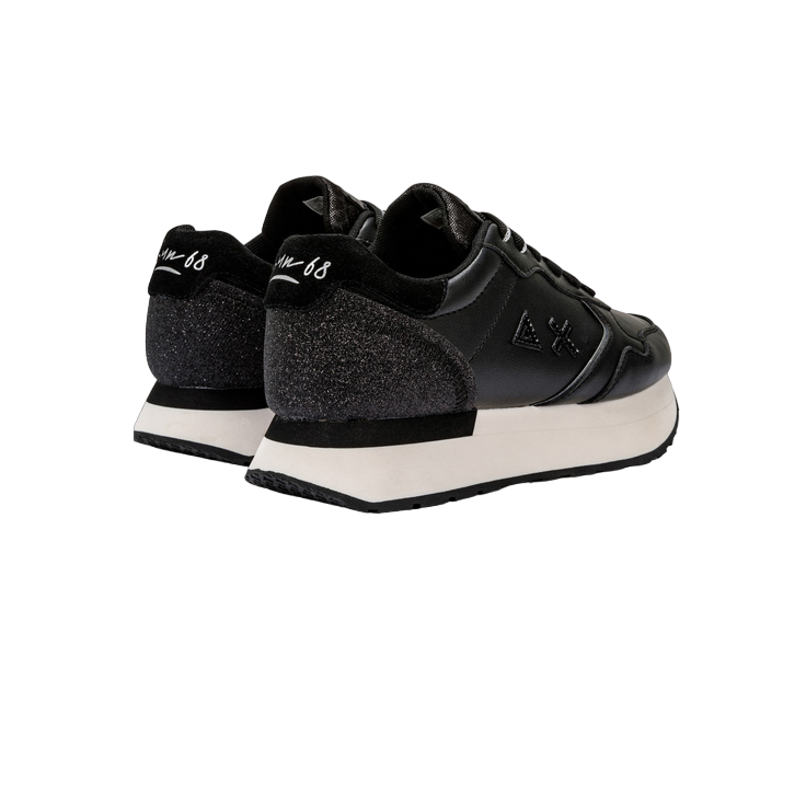 Sun68 scarpa sneakers da donna Kelly Leather Z43220 11 nero