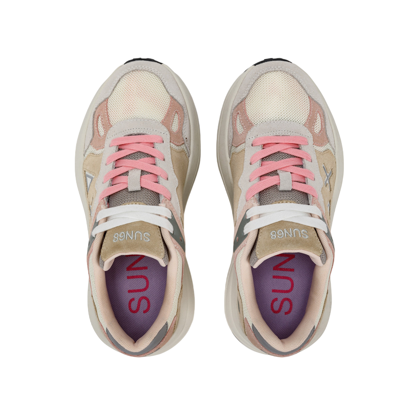 Sun68 scarpa sneakers da donna Venus Z34219 31 bianco-panna