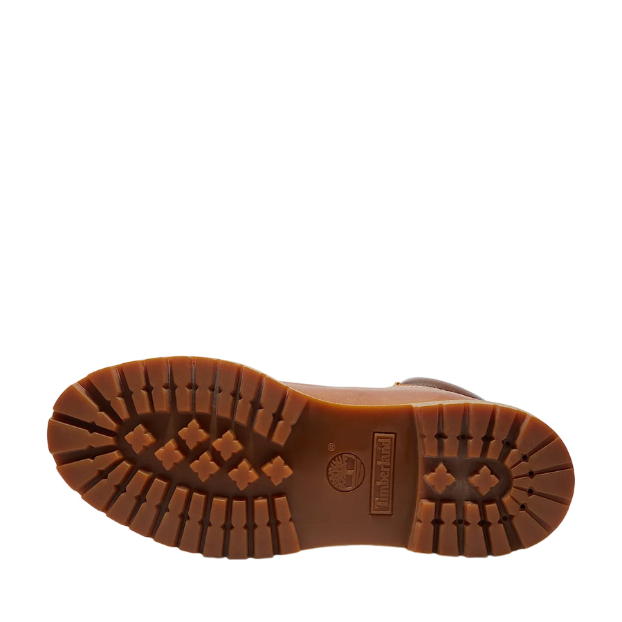 Suola preformata in gomma dello stivale Timberland Premium 6-Inch con grip antiscivolo e resistenza per terreni difficili