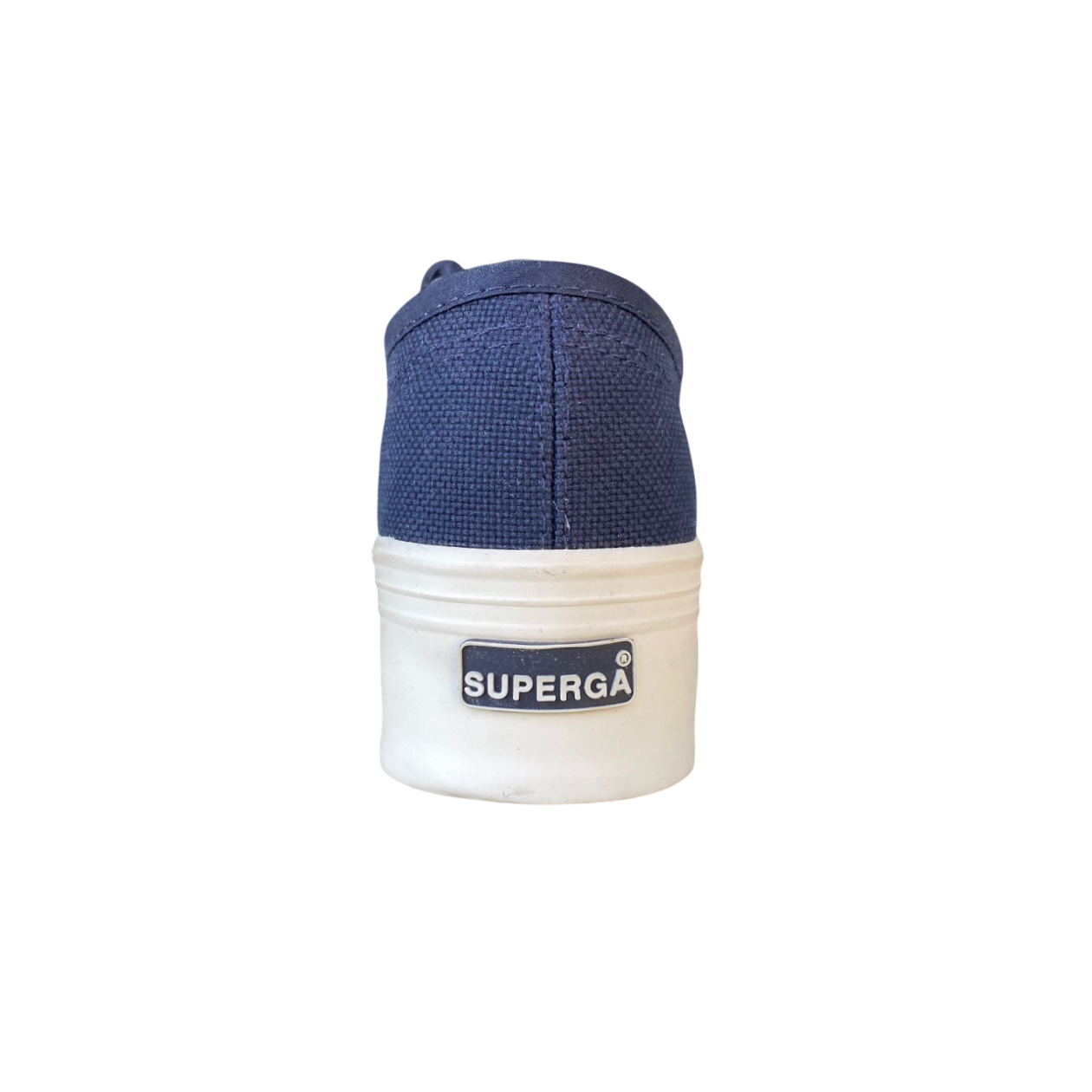 Superga scarpa sneakers da donna con zeppa 2790 S9111LW AO8 blu