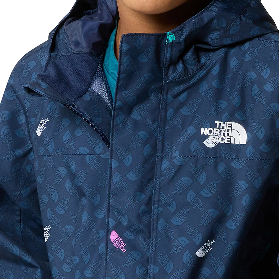 The North Face Antora NF0A7ZZPVIK1 Kids Rain Hooded Jacket Blue