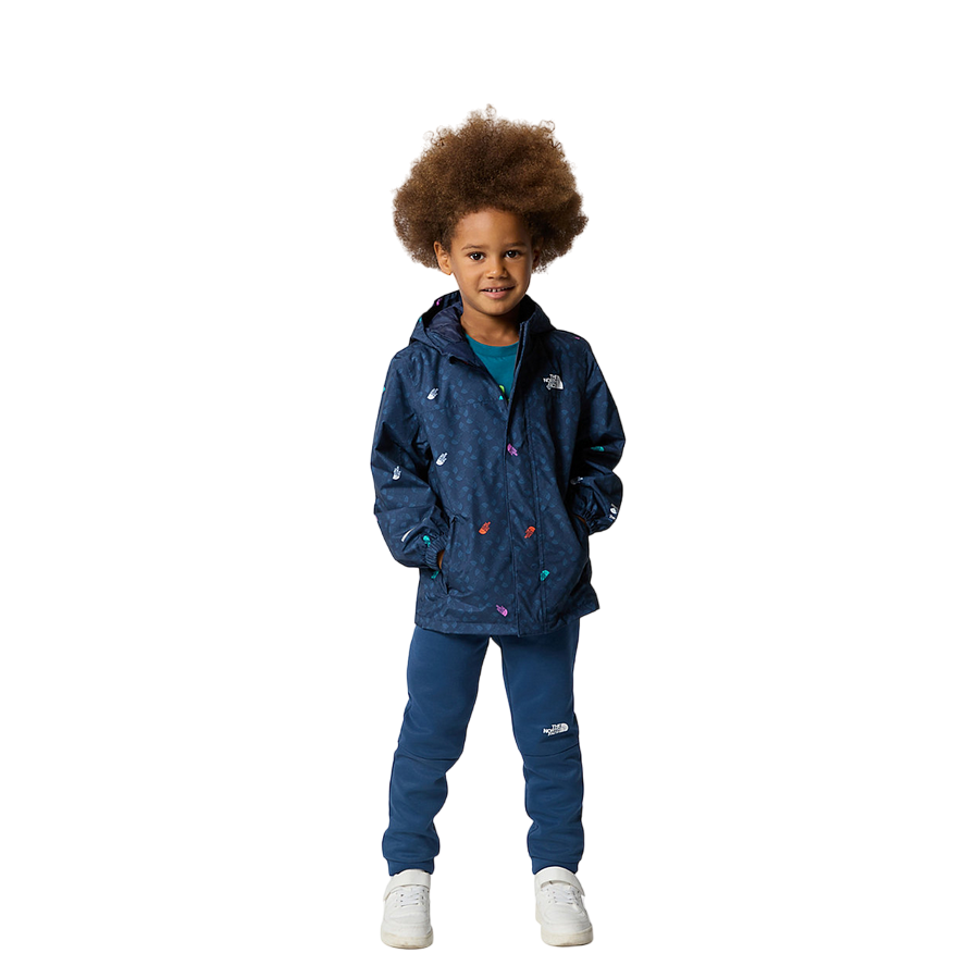 The North Face Giacca con cappuccio da pioggia per bambini Antora NF0A7ZZPVIK1 blu