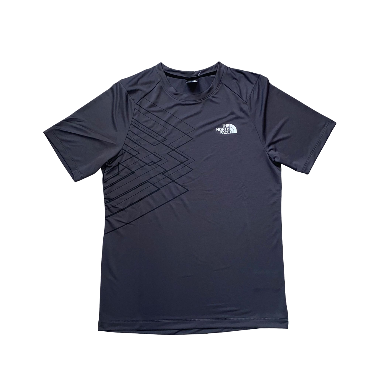 The North Face Maglietta manica corta da uomo in tessuto tecnico Graphic NF0A87JKXI11 antracite
