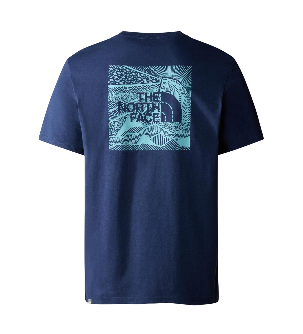 The North Face T-shirt manica corta Red Box Cel NF0A7X1KIWV1 summit navy-reef waters