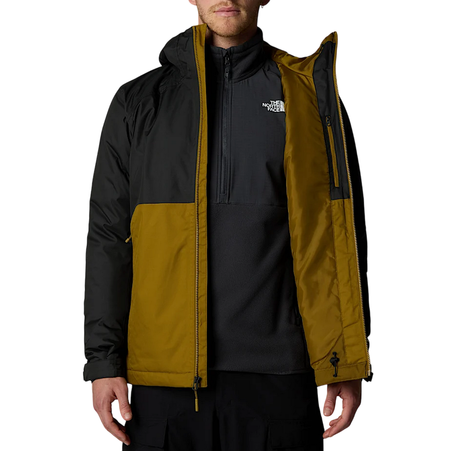 The North Face giubbotto imbottito da uomo Millerton NF0A3YFI5HO verde muschio-nero